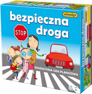 Produktbild von Bezpieczna droga Edukacyjna gra planszowa