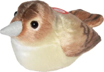 Produktbild von Wild Republic Plusch Nachtigall braun Vogel Spielzeug - 13 cm
