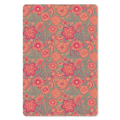 Produktbild von MuchoWow® Mauspad Mousepad Schmetterlinge - Muster - Frühling - Bohème 18x27 cm - Mousepads - Maus Mat - Pad - Mausunterlage