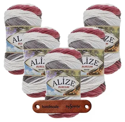 Produktbild von 5 x ALIZE Burcum Batik 1984 mit Label
