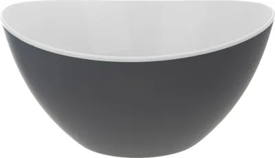 Zdjęcie produktu dla Miska na sałatkę Orion plastikowa miska plastikowa miska na przekąski nietłukąca się zaokrąglone krawędzie 320 ml