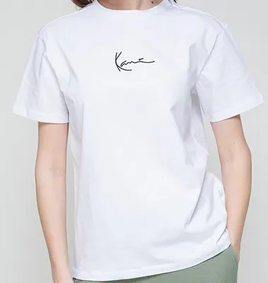 Image de Hommes Karl Kani Small Signature Essential Os Tee blanc - M