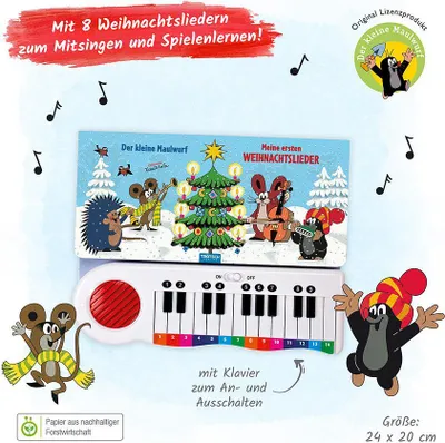 Image de Trötsch Der kleine Maulwurf Klavierbuch Meine ersten Weihnachtslieder