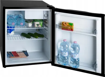 Zdjęcie produktu dla Lodówka jednodrzwiowa mała chłodziarka mini zamrażarka hotelowa biurowa 58L