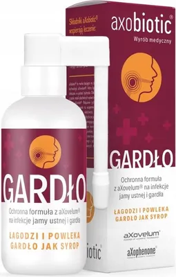 Zdjęcie produktu dla Axobiotic Gardło, spray do gardła, 30 ml