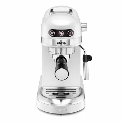 Produktbild von Ufesa Palermo, Espressomaschine, Gemahlener Kaffee, Weiß