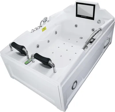 Produktbild von Whirlpool Vollausstattung Pool Badewanne Wanne mit TV T18L 188x120cm