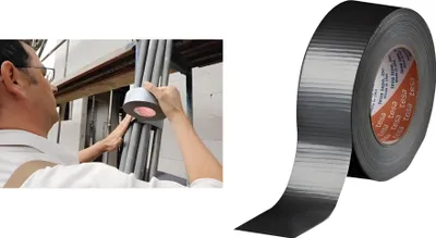 Produktbild von tesa Gewebeband 4662 48 mm x 50 m schwarz