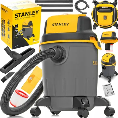 Produktbild von Industrie Staubsauger Stanley 1200W 20L Trocken/Nass Gebläse Hepa-Filter