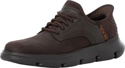Produktbild von Skechers Slip-ins-Sneaker aus Garza-Leder, Braun 42.5 EU