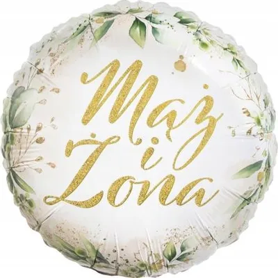 Image de Folienballon Ehemann und Ehefrau 45cm (Party - Ballons)