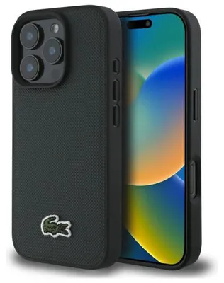 Obrázek produktu pro Pouzdro Lacoste Iconic Petit Pique pro iPhone 16 Pro Max, zelené
