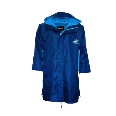 Produktbild von SwimTech Parka Bademantel wasserdicht navy/blau XSmall für Kinder