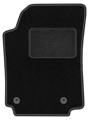 Produktbild von Fahrermatte Velours für Audi 100 C4 1991-1994 (Avant/Kombi/Limousine) – 1-tlg, Schwarz, passgenau – Wielganizator LUX