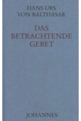 Obrázek produktu pro Das betrachtende Gebet