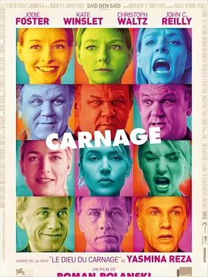 Productafbeelding van Carnage - 2011 - Kate Winslet - 116x158 cm - Origineel filmposter