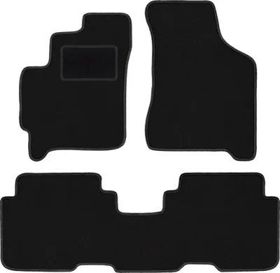 Immagine prodotto di Tappetini in velluto nero per: Kia Carens I Minivan (1999-2006)