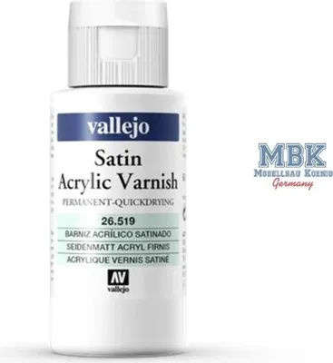 Immagine prodotto di Vallejo Klarlack Seidenmatt 60 ml 100 960 VERNICE SATINATA ACRILICA 26.519