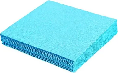 Produktbild von 250x Servietten 33 x 33 cm 1/4 -Falz 3-lagig hellblau
