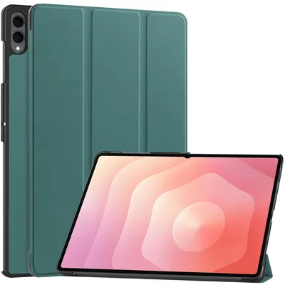Produktbild von imoshion Trifold Klapphülle Samsung Galaxy Tab S11 Ultra - Dunkelgrün