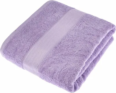 Obrázek produktu pro HOMESCAPES Plážová osuška z froté 100% bavlny do sauny 100x180cm - fialová Lilac