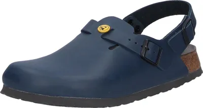Produktbild von Birkenstock Tokio ESD Pantolette blau schmale Weite Gr. 39