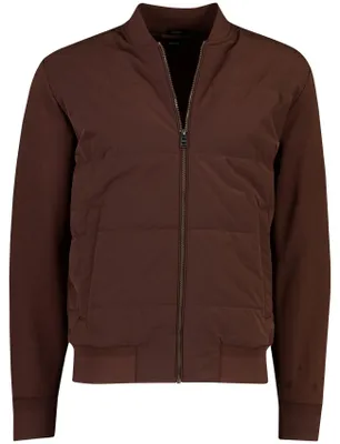 Produktbild von BOSS Black Steppjacke kurz braun ohne Kapuze mit Reißverschluss, normale Passform