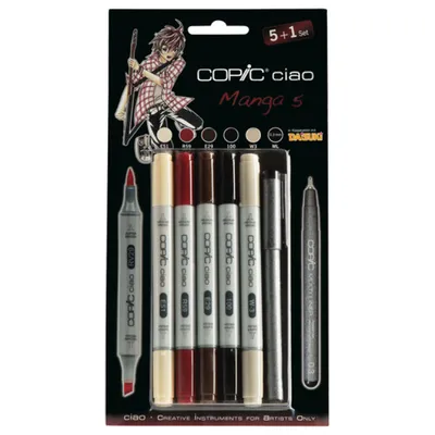 Produktbild von Copic Ciao 5+1 Set Manga 5
