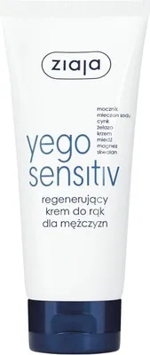 Immagine prodotto di Ziaja Yego Sensitiv, Crema mani per uomo, 75 ml - Validità a lungo termine!
