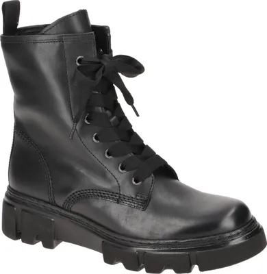 Produktbild von Gabor Comfort Bikerboot - Schwarz Glattleder Größe: 39 Normal