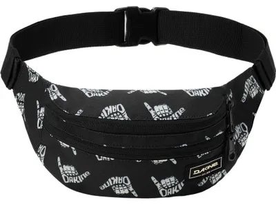 Produktbild von Dakine - "Shaka Dots" Bauchtasche, Rundum bedruckt, Polyester GT61669 (Einheitsgröße) (Schwarz)