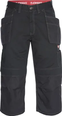 Produktbild von F. Engel Combat 3/4 Hose mit Holstertaschen, Schwarz, Gr. 60