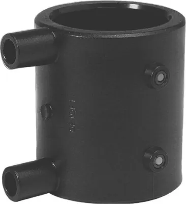 Produktbild von 250mm Elektroschweißmuffe, schwarz, QS (Quick Stream)