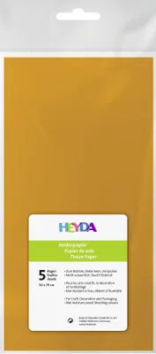 Produktbild von HEYDA 203310542 Seidenpapier 50 x 70 cm orange