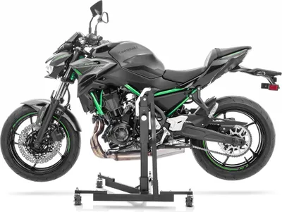 Obrázok produktu pre CS Power Evo stredový stojan pre Kawasaki Z 650 17-25 čierny