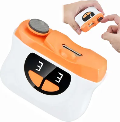 Produktbild von Elektrischer Nagelknipser, 3-in-1 Automatischer Nagelschneider Nagelfeile Nagelpolierer mit LED-Licht für Babys, Kinder, Erwachsene, Senioren