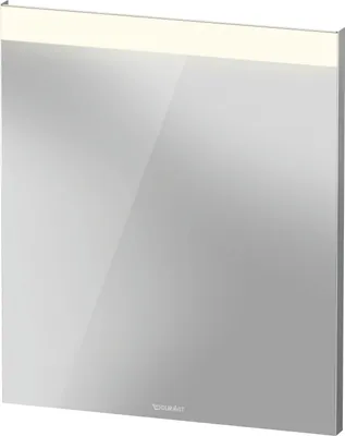 Produktbild von Duravit Licht & Spiegel Better Spiegel mit LED-Beleuchtung, Sensorschalter, Lichtfeld oben, Höhe 700mm, Weiß Matt, LM7845000000000