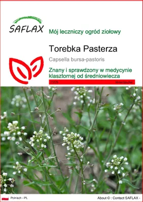 Zdjęcie produktu dla SAFLAX - Torebka Pasterza - 1000 Nasiona - Capsella bursa-pastoris