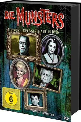 Obrázek produktu pro Die Munsters - Die komplette Serie (14 DVDs)