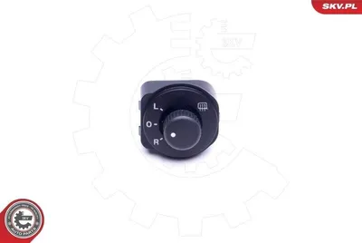 Produktbild von ESEN SKV Schalter Spiegelverstellung Spiegelschalter 37SKV613 5J1959565 5JB959565REH für SKODA Fabia II Schrägheck (542) Fabia II Combi (545) ROOMSTER