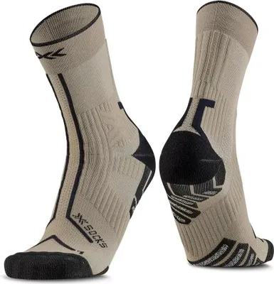 Produktbild von X-socks Trailrun Terraskin Expert Crew-socken Beige EU 42-44 Beige EU 42-44