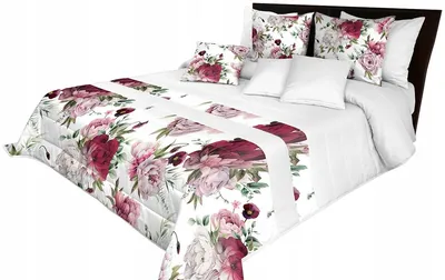 Produktbild von Mariall Pikowana Narzuta 240x240 cm Floral Stilvoll