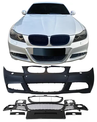 Obrázok produktu pre JOM Nárazník pre BMW 3er E90 E91 LCI Facelift 2008-2011 Predný spojler so ABE