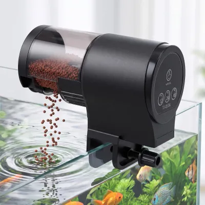 Produktbild von Aquarium-Futterautomat – 100 ml – Automatisch – 6 Fütterungsstufen – Batteriebetrieben