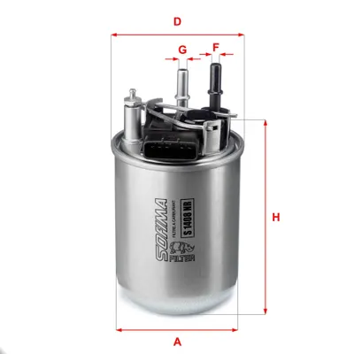 Obrázok produktu pre Palivový filter SOFIMA S 1408 NR