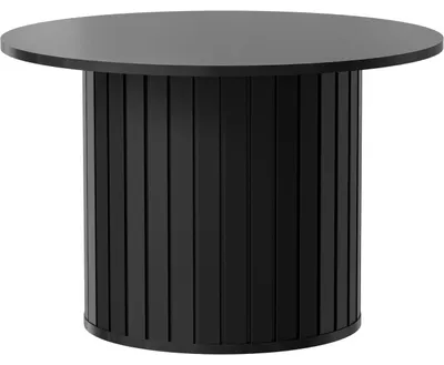 Produktbild von Quadratischer Couchtisch DANTE 07 Schwarz, 70 cm Breite, 70 cm Tiefe, 47 cm Höhe