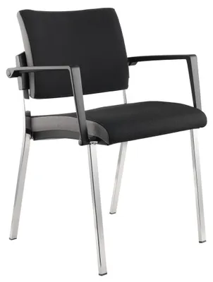 Produktbild von 2 Stück 4-Fuß-Stuhl Premium 1 Höhe 80 cm, Sitzbreite 45 cm