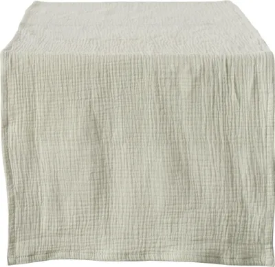 Produktbild von Boltze Tischläufer MUSSELIN aus Baumwolle mintgrün 40x140cm