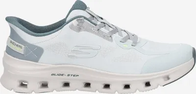 A side view of a single Skechers women's sneaker.