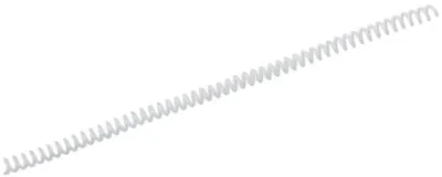 Produktbild von GBC ColourCoil Binderücken, 4:1-Teilung, weiß, 8 mm (100), Weiß, 8 mm